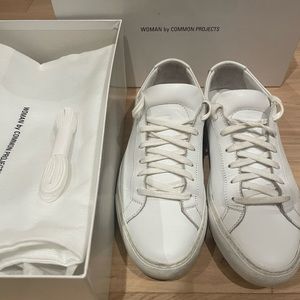 Women by Common Projects Achilles Low White Sneakers - Size 36 (US 6)